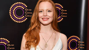 Lauren Ambrose At The Outer Critics Circle Awards Wallpaper