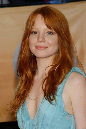 Lauren Ambrose With Curtain Bangs Wallpaper
