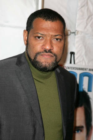 Laurence Fishburne Gray Suit Wallpaper