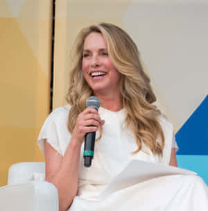 Laurene Powell Jobs Speaking Event Wallpaper