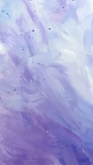Lavender Purple Paint Brush Strokes Wallpaper