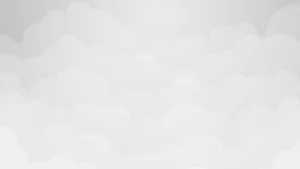 Layered Solid White Clouds Wallpaper
