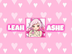 Leah Ashe Posing In Chic White Dress Wallpaper