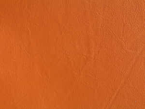 Leather Texture Orange Smooth Wallpaper