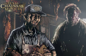 Leatherface Classic Art Wallpaper