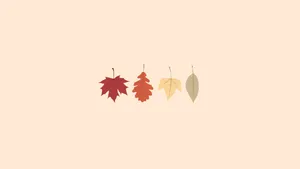 Leaves Icons Fall Autumn Desktop Wallpaper