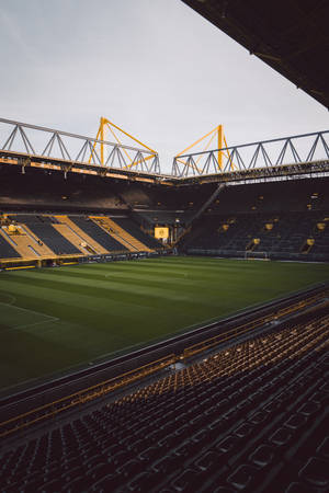 Leaving The Loneliest Football Stadium In The World Wallpaper