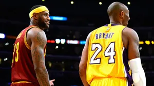 Lebron And Kobe Nba Game Wallpaper