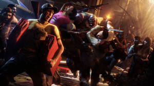 Left 4 Dead 2 Quirky Survival Wallpaper