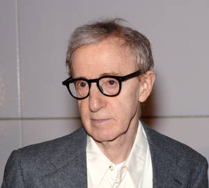 Legendary American Director Woody Allen At Match Point Movie Premiere Wallpaper