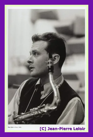 Legendary American Saxophonist Stan Getz In 1959 Wallpaper