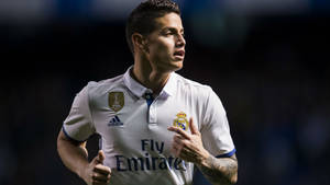 Legendary Football Star James Rodriguez Wallpaper