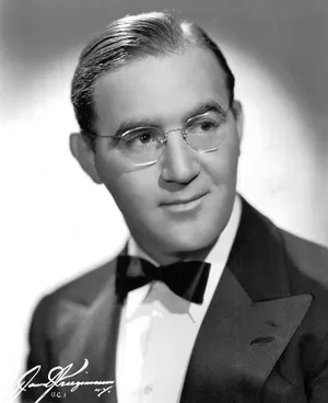 Legendary Jazz Icon - Benny Goodman In 1942 Wallpaper