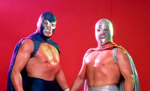 Legendary Luchadoresin Masks Wallpaper