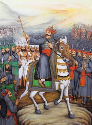 Legendary Maharana Pratap Concept Art In High Definition 4k Wallpaper