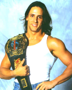 Legendary Pro-wrestler Billy Kidman With Long Hair Wallpaper