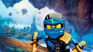 Lego Ninjago Jay In A Cave Wallpaper