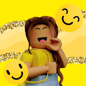 Lego Smiley Face Stickers Wallpaper