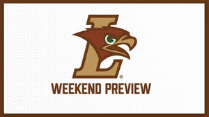 Lehigh University's Official Logo With Brown Borders Wallpaper