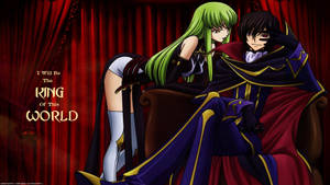 Lelouch And C.c, Allies In The Struggle To Fight Injustice Wallpaper