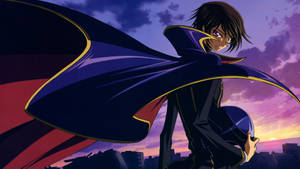 Lelouch Lamperouge Blue Cape Wallpaper