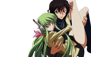 Lelouch Lamperouge Carrying C.c. Wallpaper