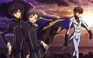 Lelouch Lamperouge Friends Wallpaper