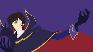 Lelouch Lamperouge Minimalist Anime Wallpaper