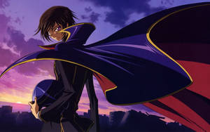 Lelouch Lamperouge Moments As Zero In Code Geass Wallpaper