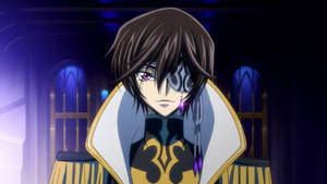 Lelouch Lamperouge Purple Crystals Wallpaper