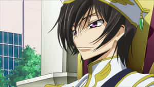 Lelouch Lamperouge Royal Portrait Wallpaper