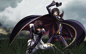 Lelouch & Suzaku | Code Geass Wallpaper