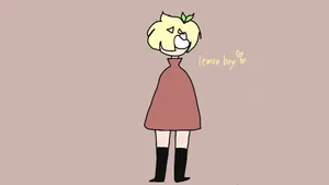 Lemon Boy In Dreamcore Wallpaper