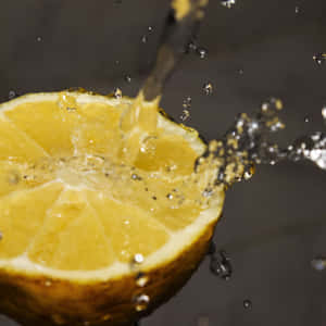 Lemon Splash Close Up.jpg Wallpaper