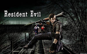 Leon Kennedy, A Veteran Of The World Zombie Apocalypse Wallpaper