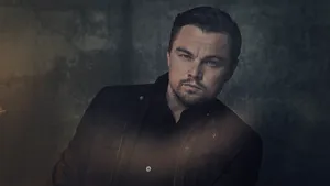 Leonardo Dicaprio In Black Jacket Wallpaper