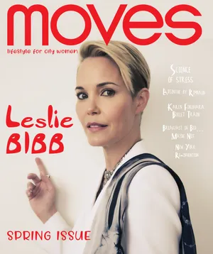 Leslie Bibb Moves Magazine Cover Wallpaper