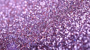 Let Your Dreams Sparkle With Purple Glitter! Wallpaper