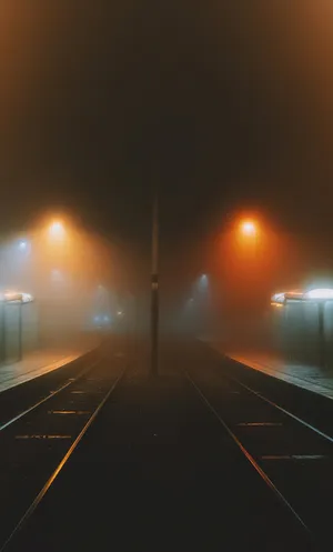 Let Your Thoughts Wander In The Foggy Aesthetic Wallpaper