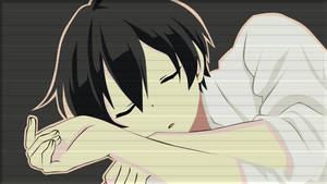 Lethargic Anime Boy Tanaka-kun Wallpaper