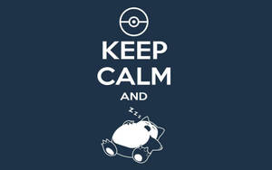 Lethargic Snorlax Sleeping Wallpaper