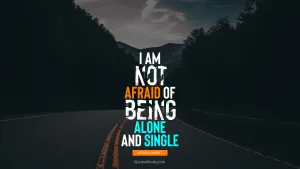 Letoya Luckett Single Quotes Wallpaper