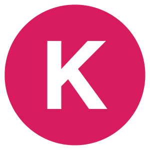 Letter K Icon Pink Pfp Wallpaper