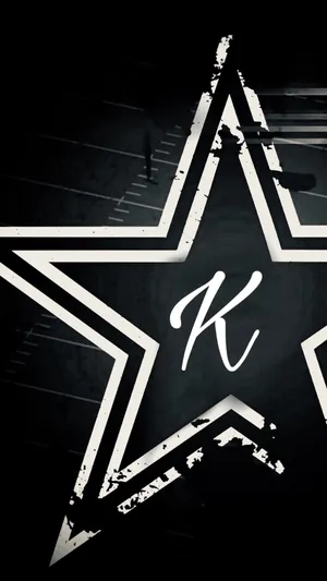 Letter K Star Wallpaper
