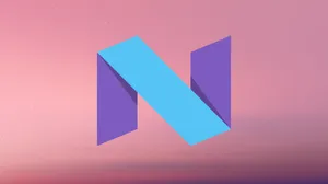 Letter N In Pastel Colors Wallpaper