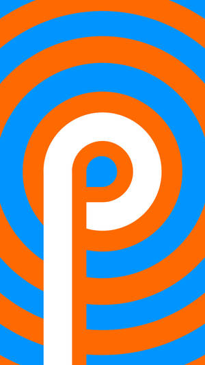 Letter P Circles Wallpaper