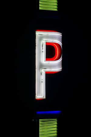 Letter P Parking Wallpaper