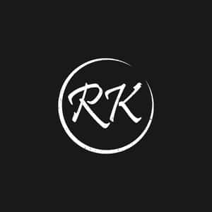 Letter R And K Initials Wallpaper