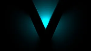 Letter V Silhouette Wallpaper
