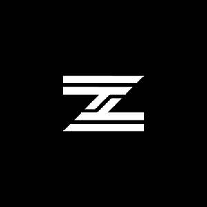 Letter Z Minimalist White Lettering Wallpaper